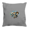 power knights Throw Pillow