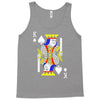 party king design funny humor cool graph baseball Tank Top