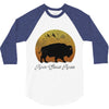 roam sweet roam slouchy 3/4 Sleeve Shirt