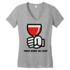 party a drink Women's V-Neck T-Shirt