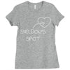 sheldon's spot Ladies Fitted T-Shirt