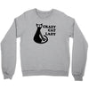 crazy cat lady Crewneck Sweatshirt