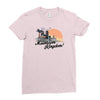 mushroom kingdom Ladies Fitted T-Shirt