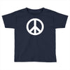 peace sign sticker vinyl decal   love symbol car window bumper hippie Toddler T-shirt