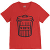 white trash V-Neck Tee