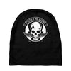 metal gear solid outer heaven logo Baby Beanies