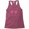 all natural 20 breasts dice Racerback Tank