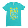 We Don't Know How Strong We Really Are Until Being Strong Is The Only Ladies Fitted T-Shirt