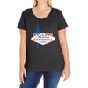 viva grayskull Ladies Curvy T-Shirt