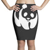 panda bear sticker vinyl decal   cute animal art car window bumper Pencil Skirts