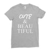 cute beautiful Ladies Fitted T-Shirt