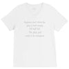 funny engineer geek quote V-Neck Tee