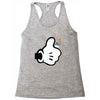main de mickey Racerback Tank