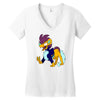 malumian Women's V-Neck T-Shirt