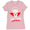 can't sleep clowns will eat me Ladies Fitted T-Shirt