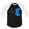 game heart beat 3/4 Sleeve Shirt