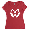 jack o lantern halloween Women's Triblend Scoop T-shirt