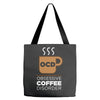 coffee addiction Tote Bags