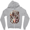 nightmare de los muertos Zipper Hoodie