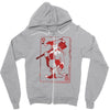 quinn of heart Zipper Hoodie