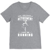 i will be running V-Neck Tee