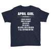 Super April Girl Youth Tee