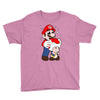 mario licking toad Youth Tee