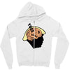 trump's brain Zipper Hoodie