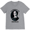 on wednesdays we wear black V-Neck Tee