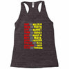 fight, dream, lead! Racerback Tank