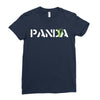 Panda Write T-Shirt Ladies Fitted T-Shirt
