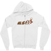 retro evolution Zipper Hoodie