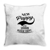 New Pappy 2018 Rokie Dept. Throw Pillow