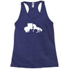 b&auml;r vs einhor  funny Racerback Tank