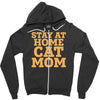 stay at home cat mom Zipper Hoodie
