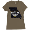 Show Me Totality Ladies Fitted T-Shirt