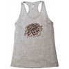 eat your heart out zombie run Racerback Tank