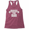 raise the bar Racerback Tank