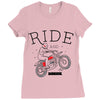 ride and fly high Ladies Fitted T-Shirt
