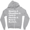 Friends Tv Show Zipper Hoodie