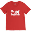 the dogfather thai bangkaew white V-Neck Tee