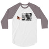 Football Statue 3/4 Sleeve Shirt