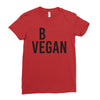 be vegan Ladies Fitted T-Shirt