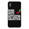 bears beets battlestar galactica iPhoneX Case