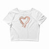 bacon heart Crop Top