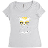 LOVE YOUR CAT Women's Triblend Scoop T-shirt