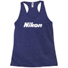 nikon camera Racerback Tank