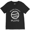never forget pluto the planet V-Neck Tee