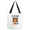 My Favorite People Call Me Papa Tote Bags