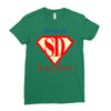 bob is super dad Ladies Fitted T-Shirt